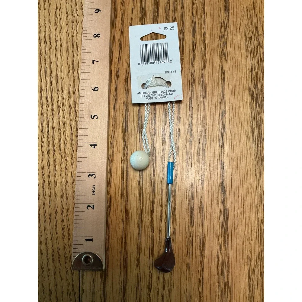 American Greetings Golf Club and Ball Package Decoration Gift Topper Ornament